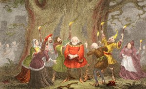 「私はロバが作られていることに気づき始めました」、1890 作： George Cruikshank